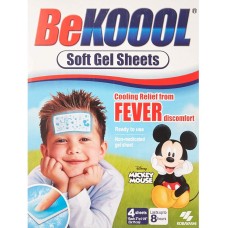 Be Koool Folhas de Gel para Reduzir Febre 